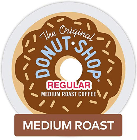 The Original Donut Shop Keurig Single-Serve K-Cup Pods, Regular Medium Roast Coffee, 72 Count